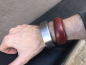 Preview: Edelstahl Armreif SCHWER N°10303
