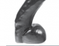 Preview: DILDO DARK CRYSTAL BLACK 30