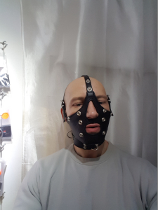 Maske/ Kopfharness + Knebel N°2417