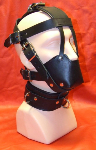 Maske/ Kopfharness Maulkorb