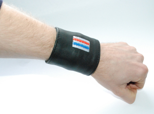 Leather wrist wallet N°1215