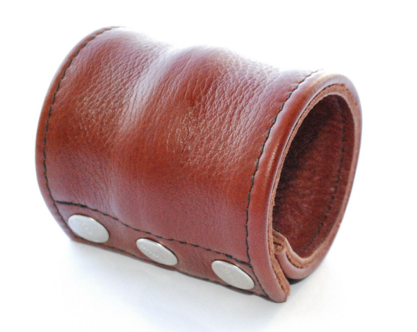 Heavy Leather wrist wallet