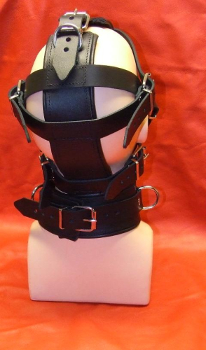 Maske/ Kopfharness Maulkorb