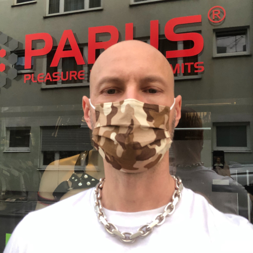 10x Mund und-Nasen-Schutz Maske